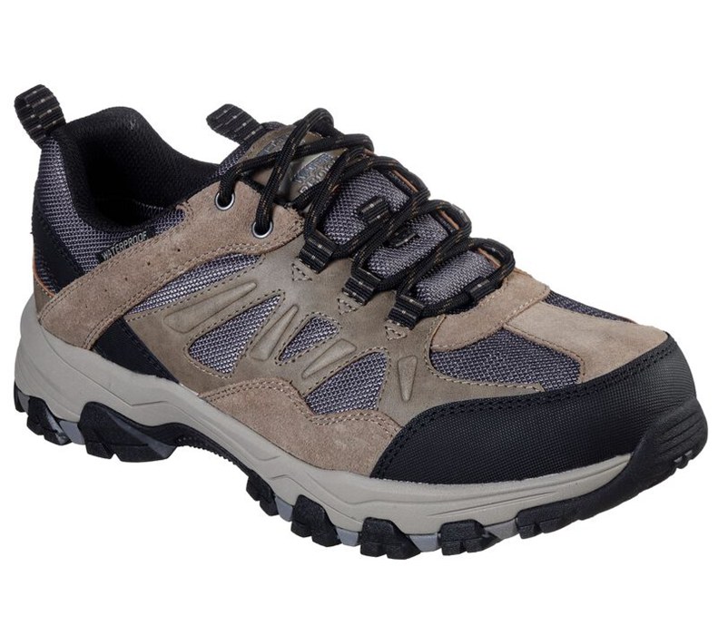 Skechers Relaxed Fit: Selmen - Enago - Mens Hiking Boots Brown [AU-ZD2196]